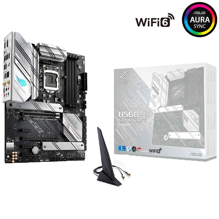 Motherboard Asus Rog Strix B560-A Gaming Wifi 6 Blanco (10th Gen Y 11th Gen)